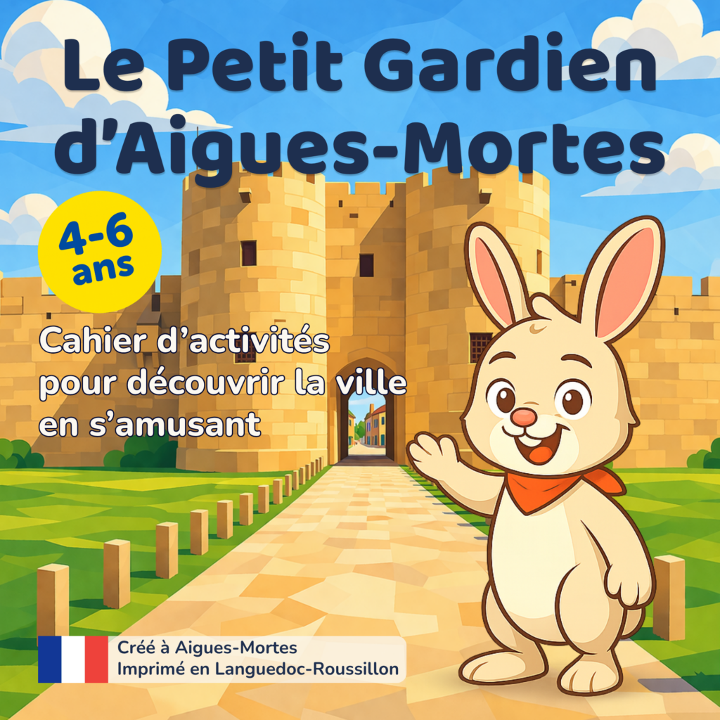 Le Petit Gardien d'Aigues-Mortes, Cahier d'activités pour découvrir la ville en s'amusant