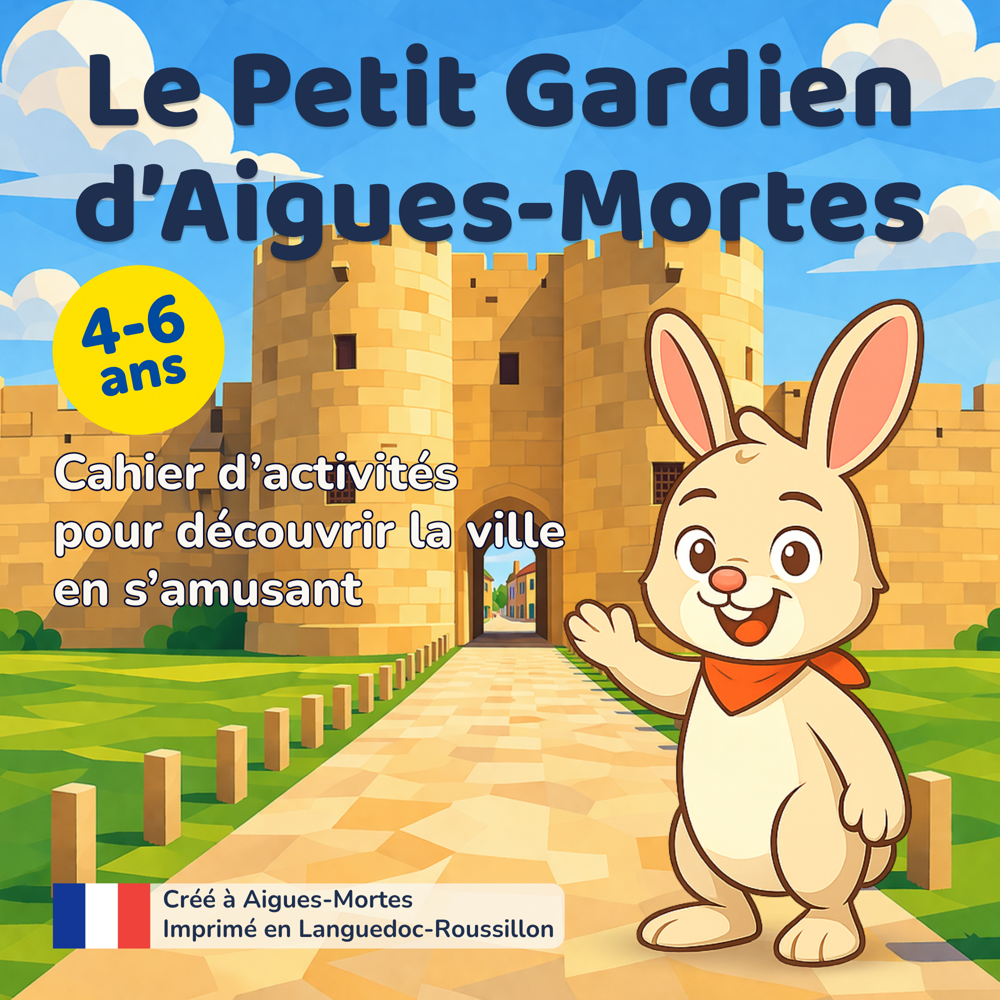 Le Petit Gardien d'Aigues-Mortes, Cahier d'activités pour découvrir la ville en s'amusant
